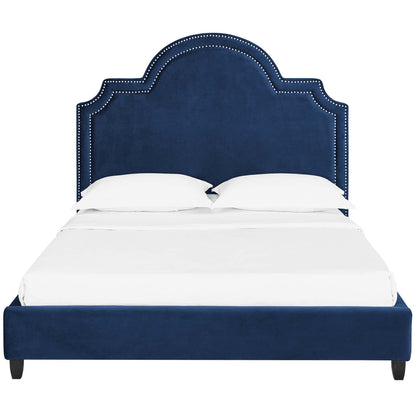 Primrose Performance Velvet Platform Bed by Modway