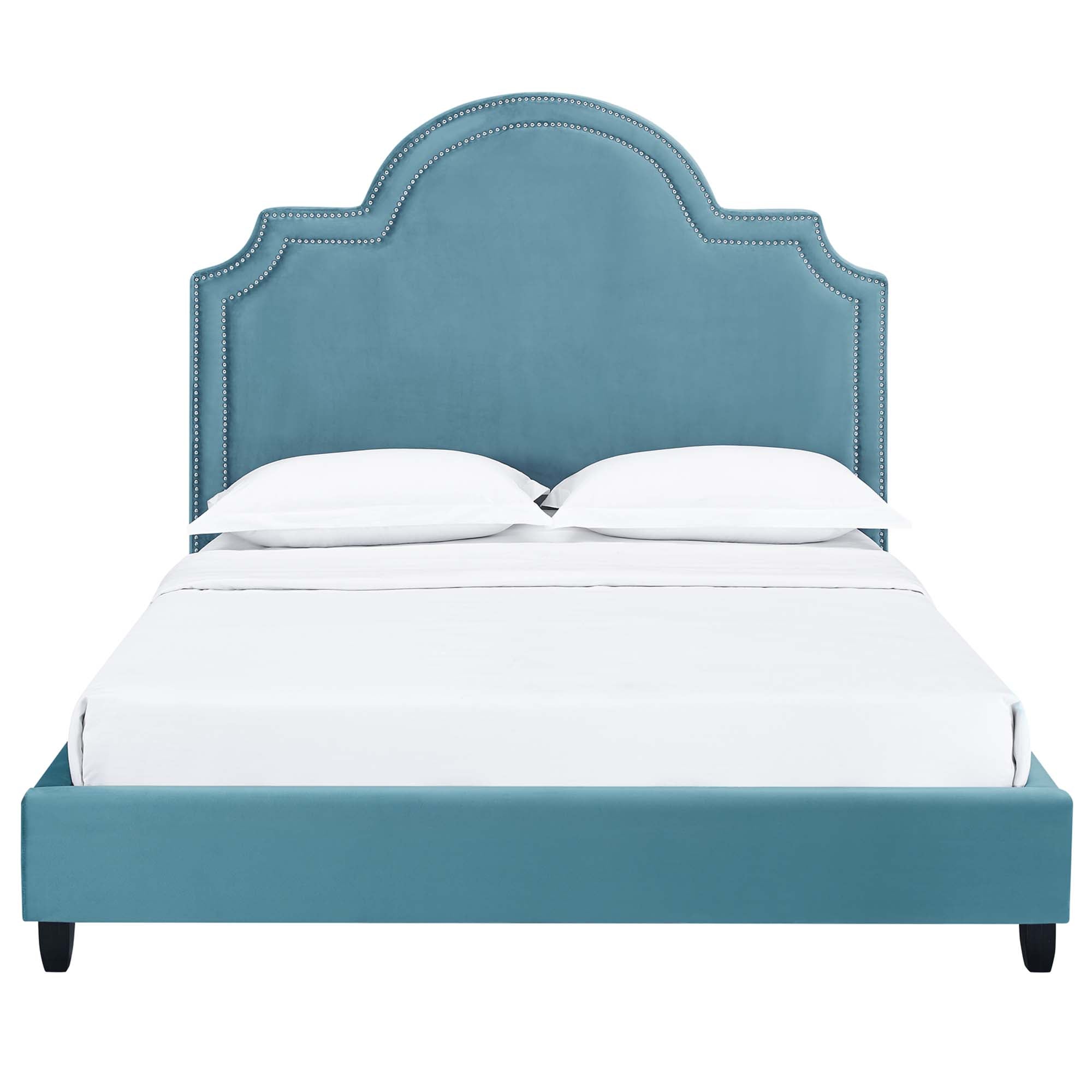 Primrose Performance Velvet Platform Bed by Modway