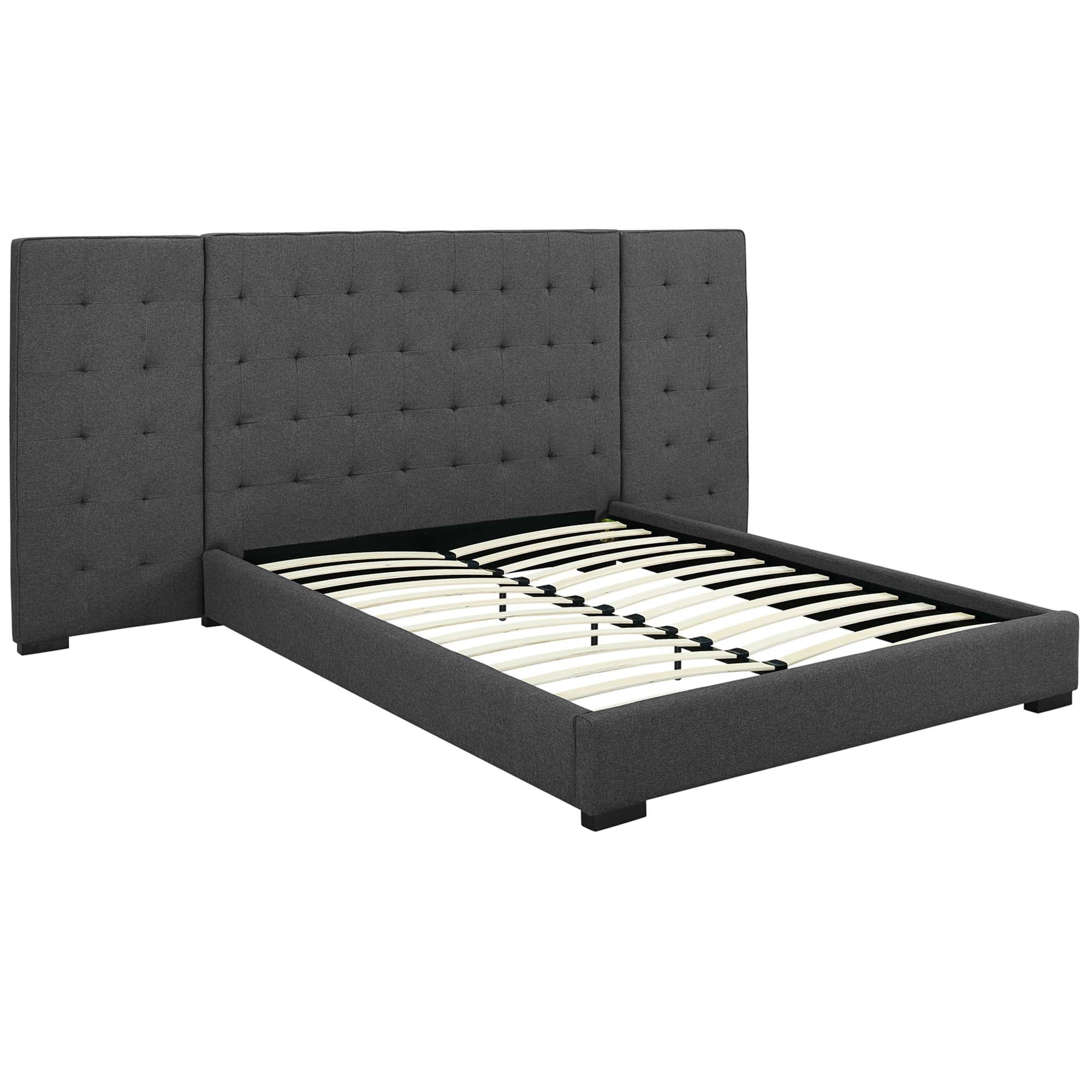 Sierra Upholstered Fabric Platform Bed by Modway