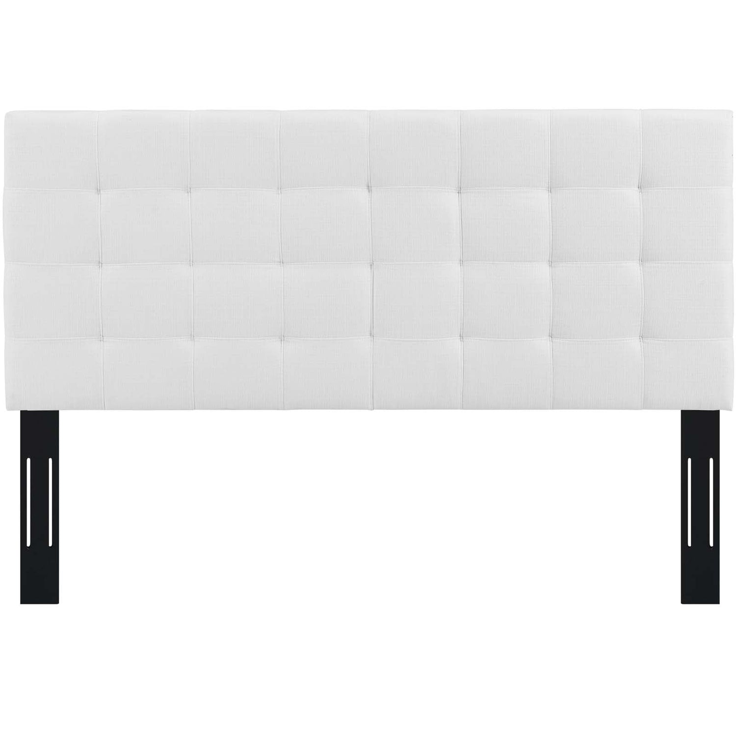 Paisley Tufted Upholstered Linen Fabric Headboard By HouseBean