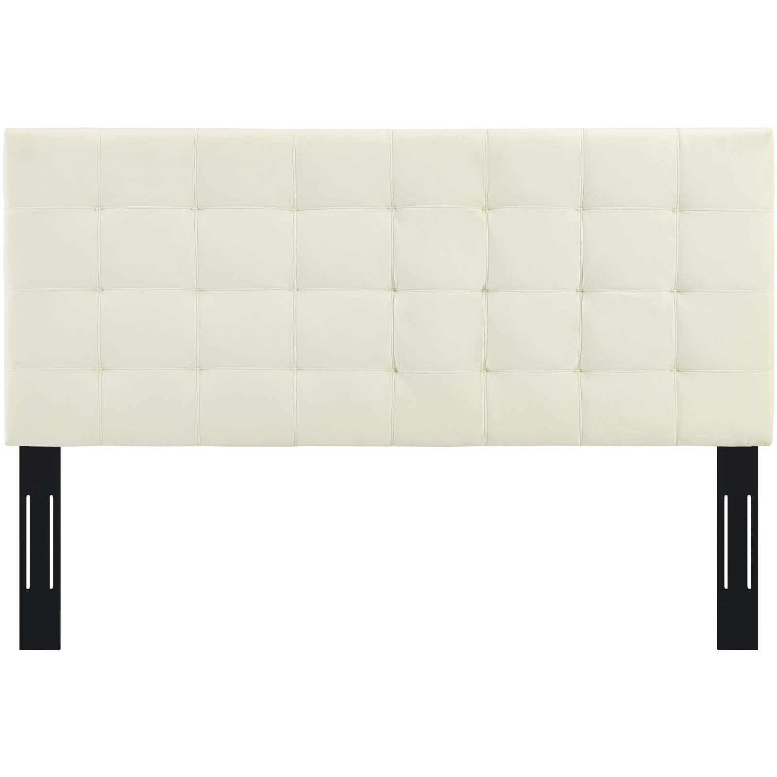 Paisley Tufted Upholstered Performance Velvet Headboard By HouseBean