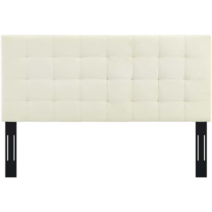 Paisley Tufted Upholstered Performance Velvet Headboard By HouseBean