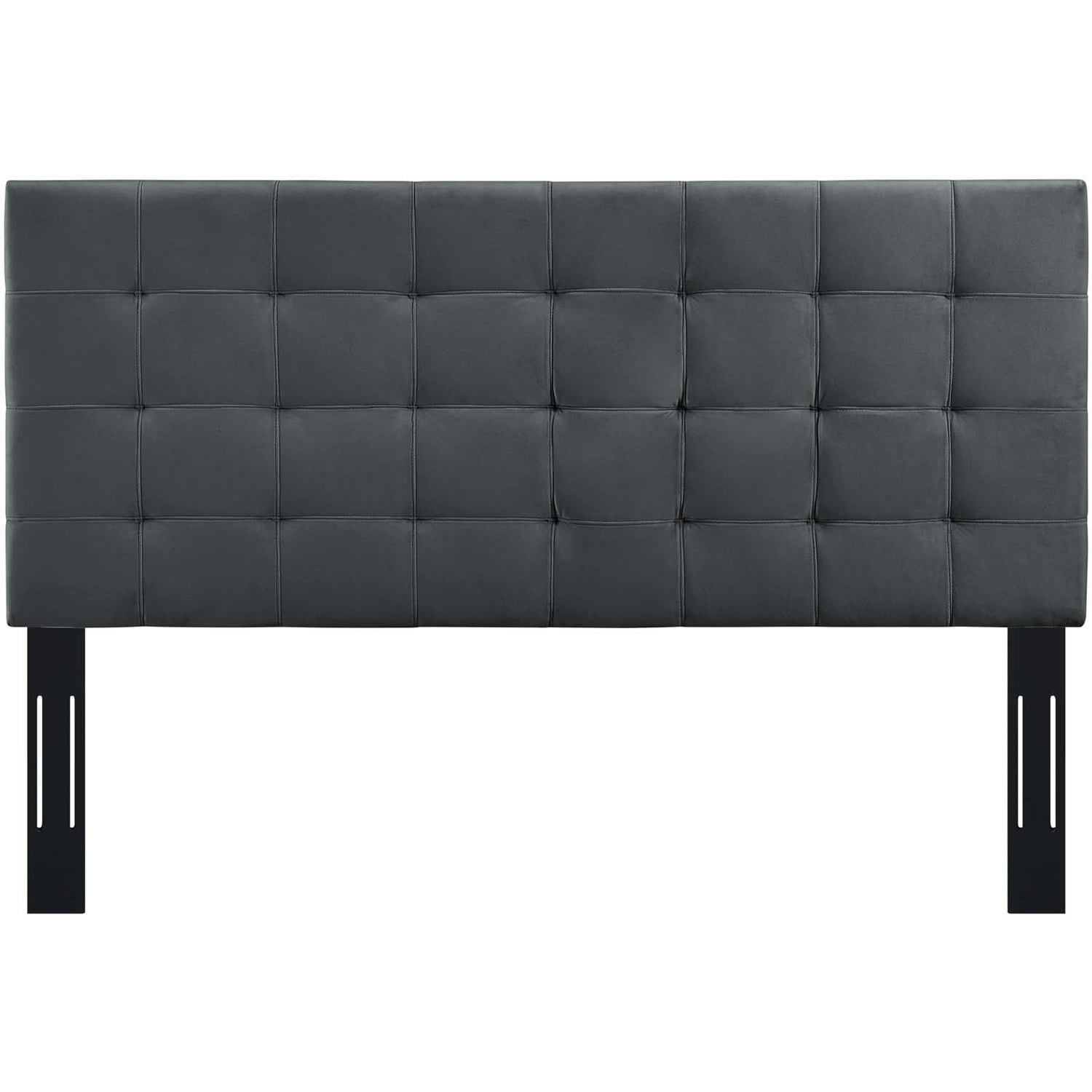 Paisley Tufted Upholstered Performance Velvet Headboard By HouseBean