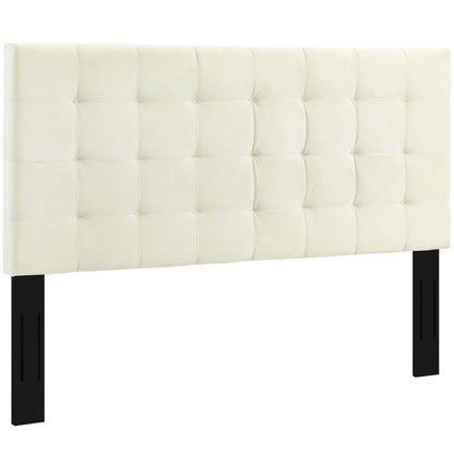 Paisley Tufted Upholstered Performance Velvet Headboard By HouseBean