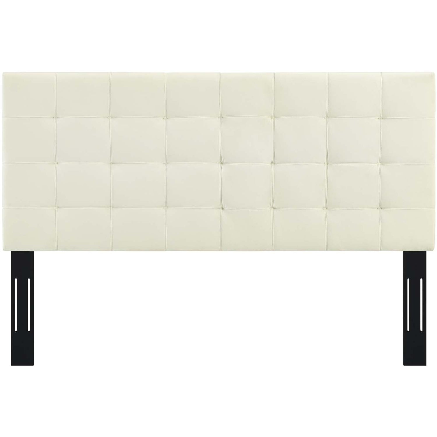 Paisley Tufted Upholstered Performance Velvet Headboard By HouseBean