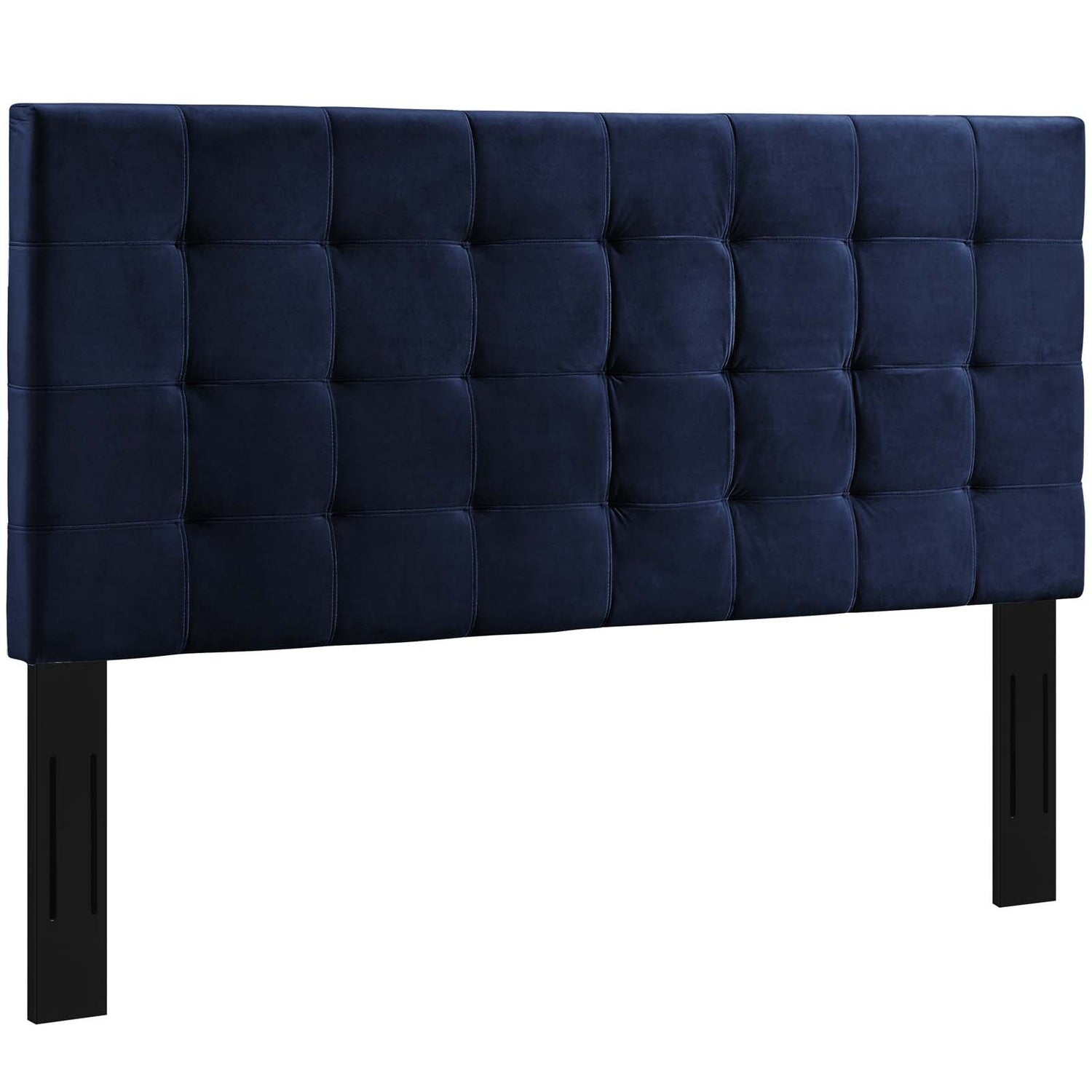 Paisley Tufted Upholstered Performance Velvet Headboard By HouseBean