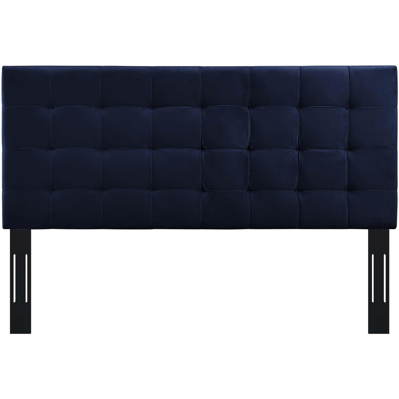 Paisley Tufted Upholstered Performance Velvet Headboard By HouseBean