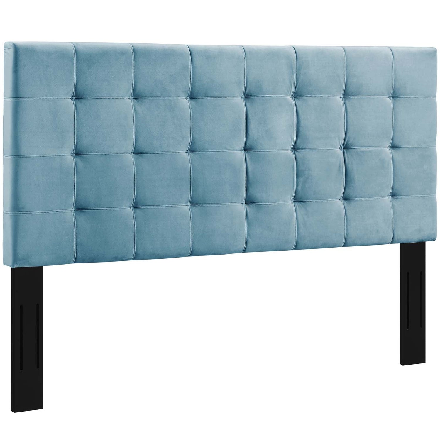 Paisley Tufted Upholstered Performance Velvet Headboard By HouseBean