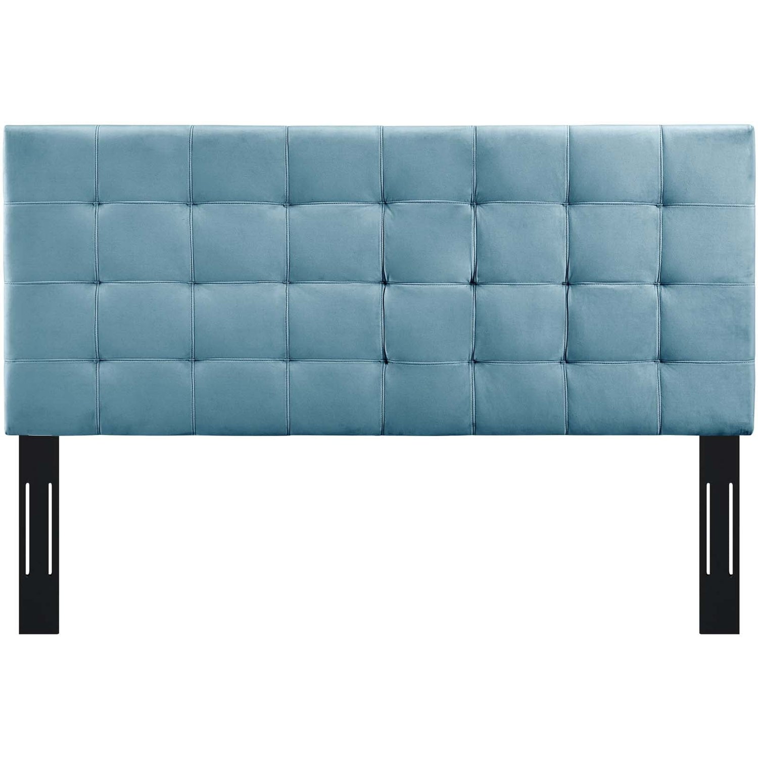 Paisley Tufted Upholstered Performance Velvet Headboard By HouseBean