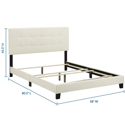 Amira Performance Velvet Bed by Modway