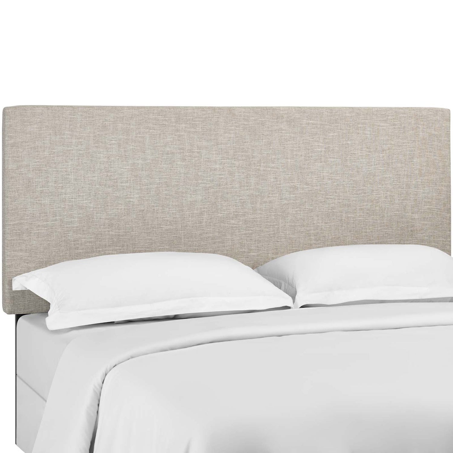 Taylor Upholstered Linen Fabric Headboard By HouseBean