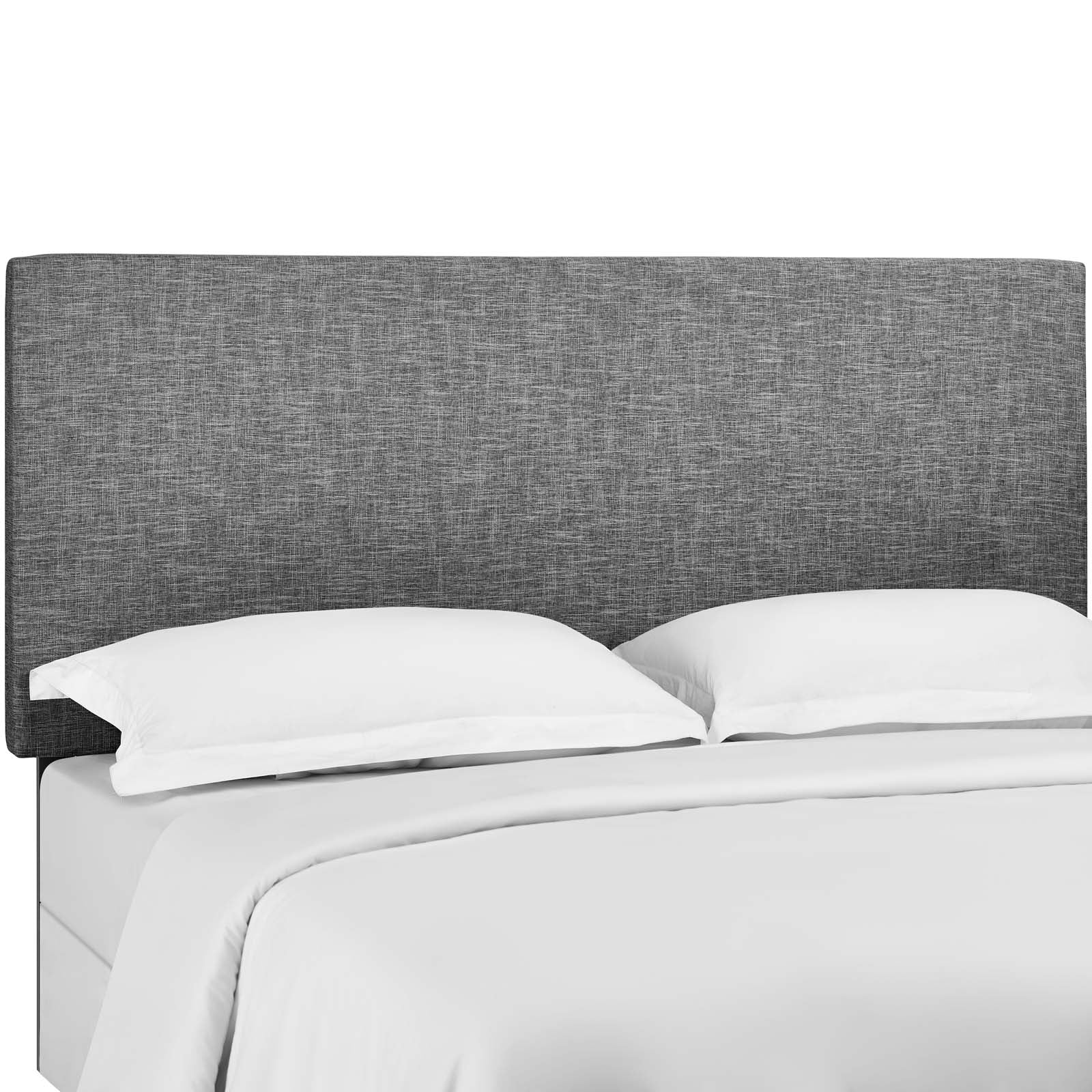 Taylor Upholstered Linen Fabric Headboard By HouseBean