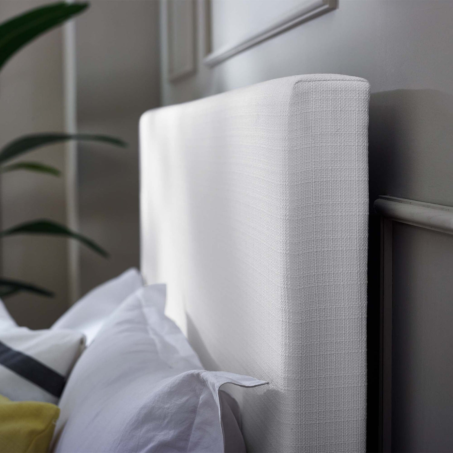 Taylor Upholstered Linen Fabric Headboard by Modway