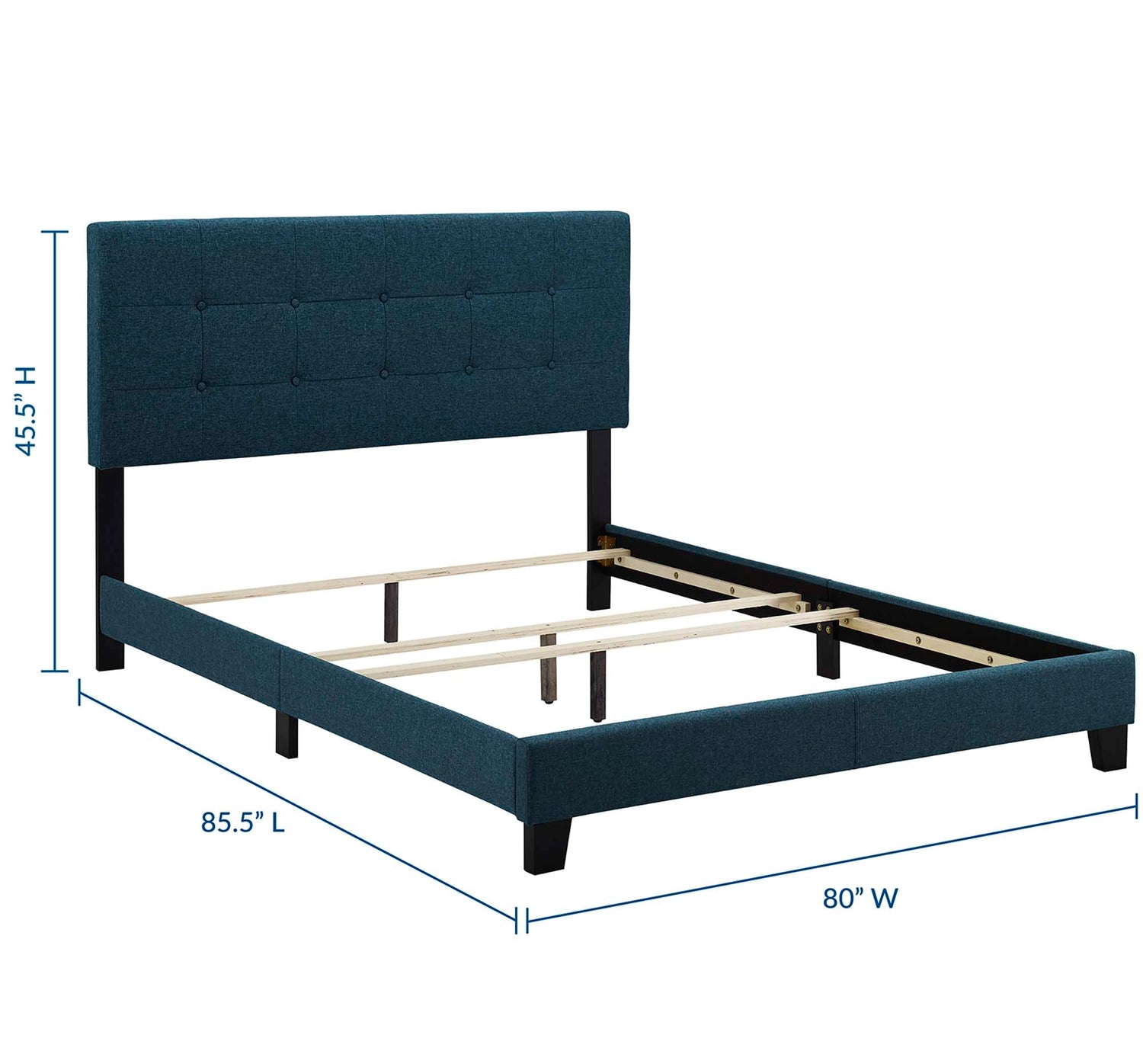 Amira Upholstered Fabric Bed by Modway