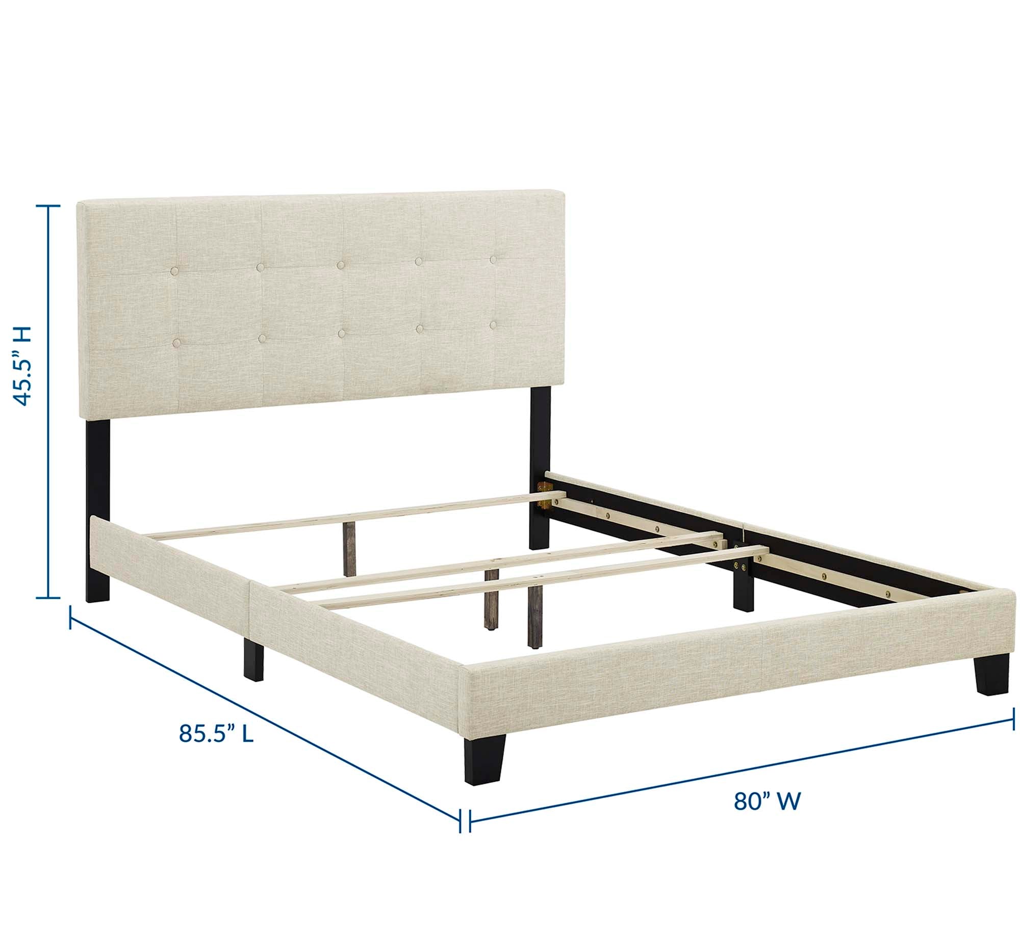 Amira Upholstered Fabric Bed by Modway