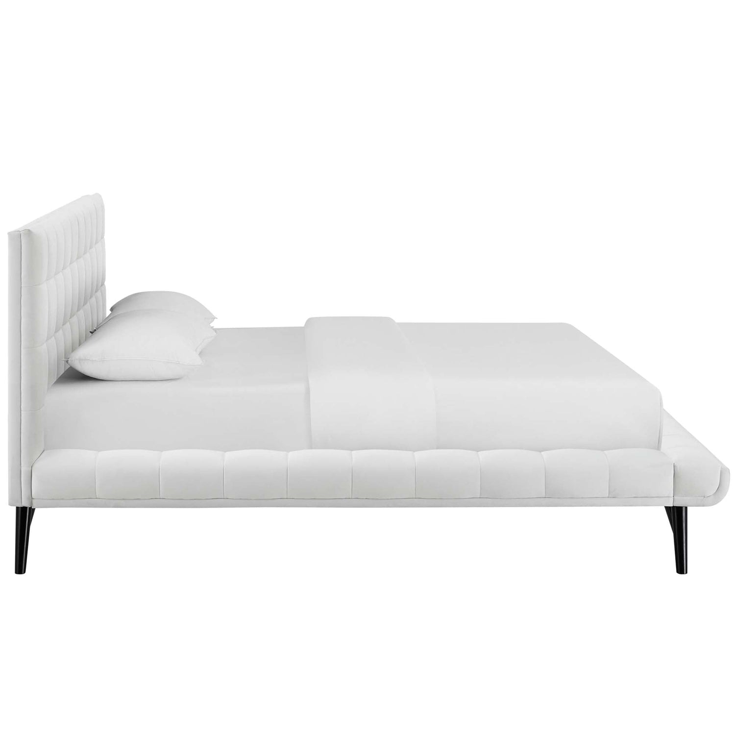 Julia Biscuit Tufted Performance Velvet Platform Bed by Modway