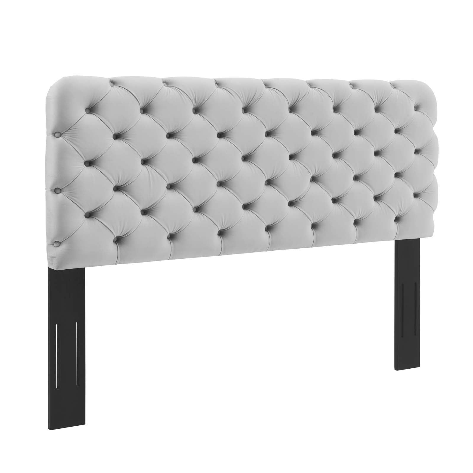 Lizzy Tufted Performance Velvet Headboard By HouseBean