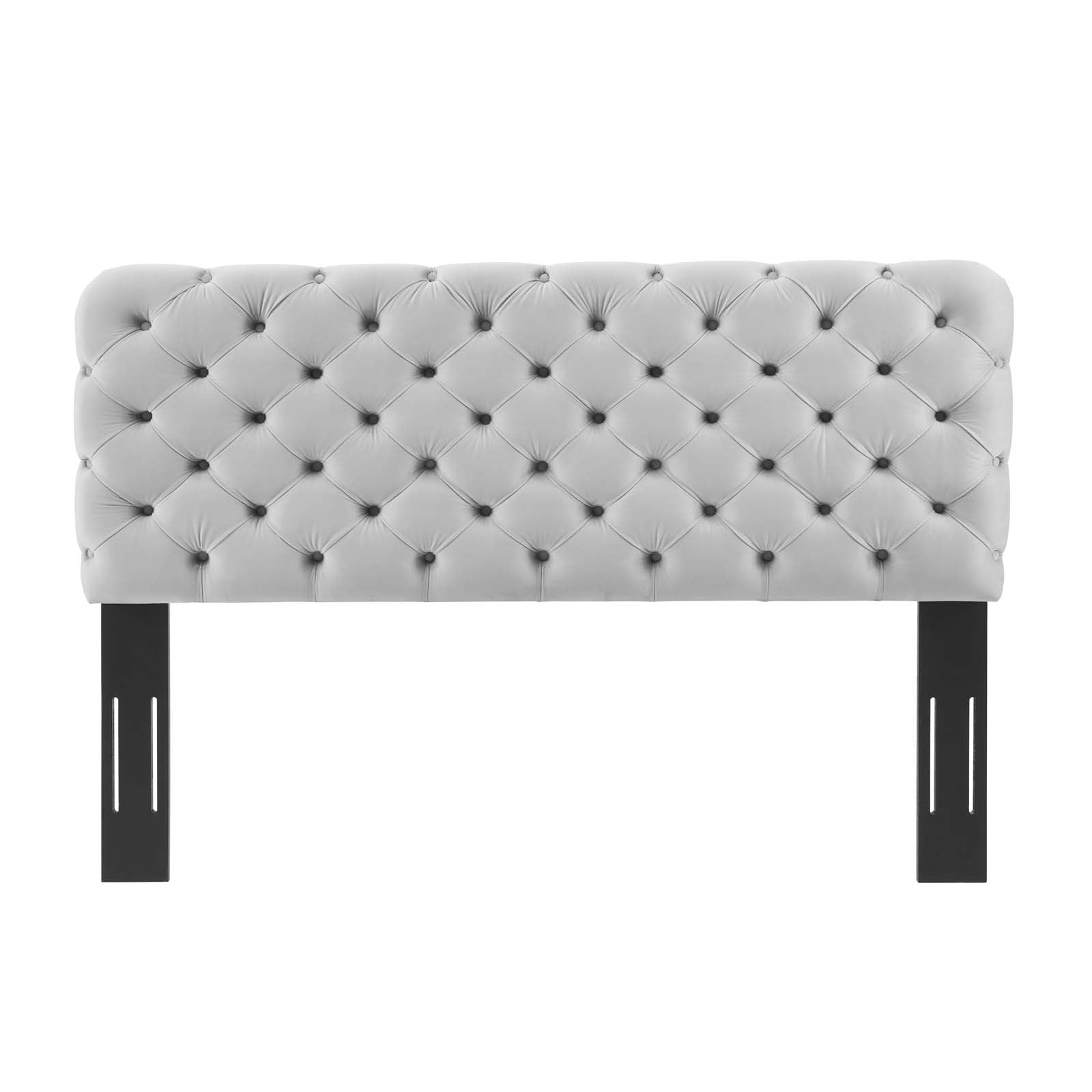 Lizzy Tufted Performance Velvet Headboard By HouseBean