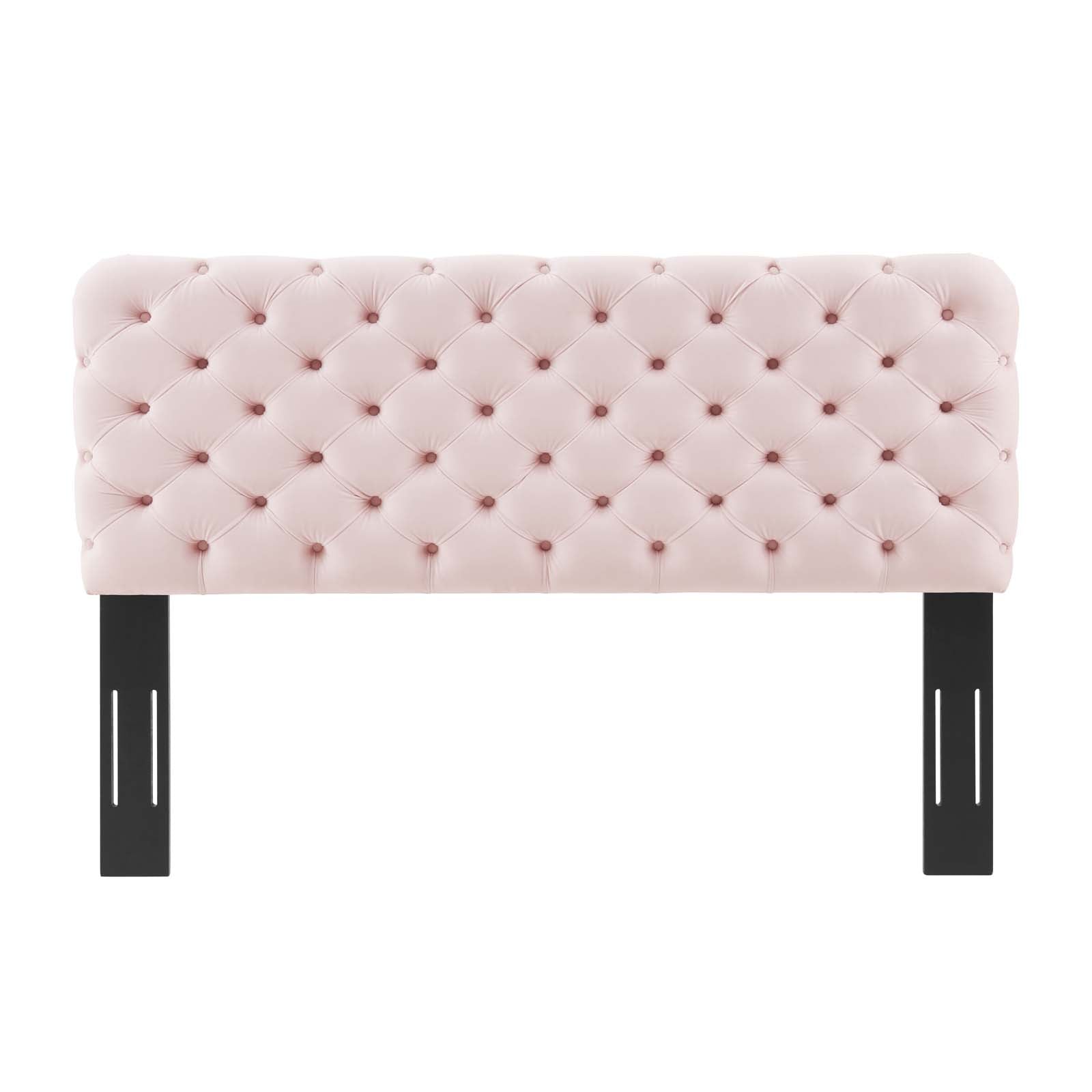 Lizzy Tufted Performance Velvet Headboard By HouseBean