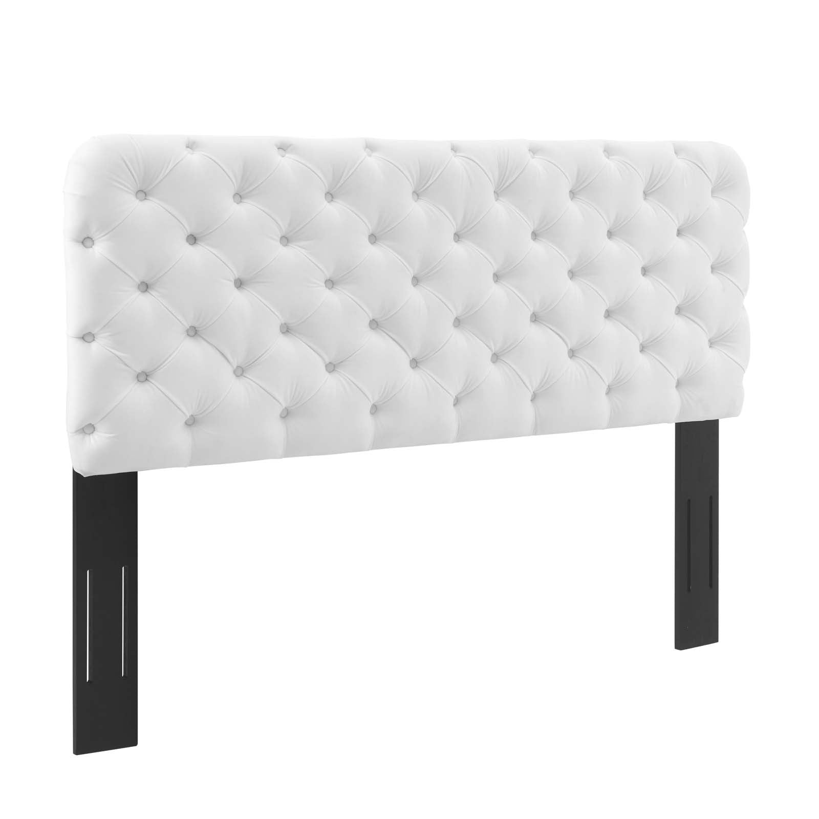 Lizzy Tufted Performance Velvet Headboard By HouseBean