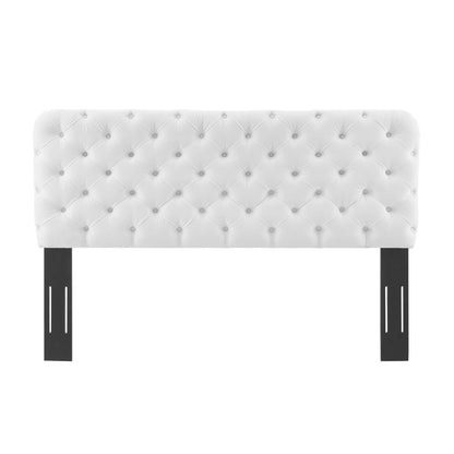 Lizzy Tufted Performance Velvet Headboard By HouseBean