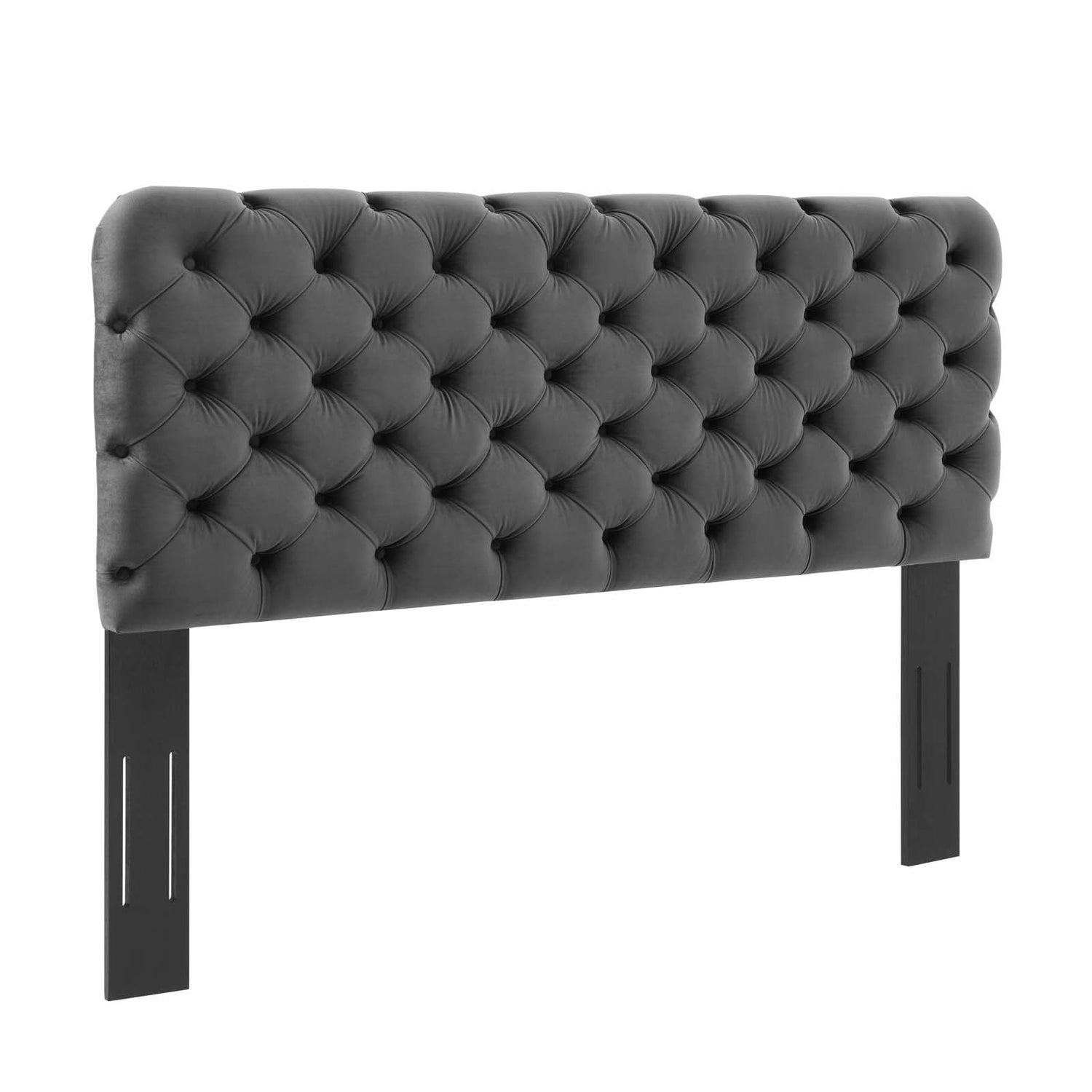 Lizzy Tufted Performance Velvet Headboard By HouseBean