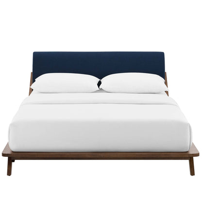 Luella Upholstered Fabric Queen Platform Bed by Modway