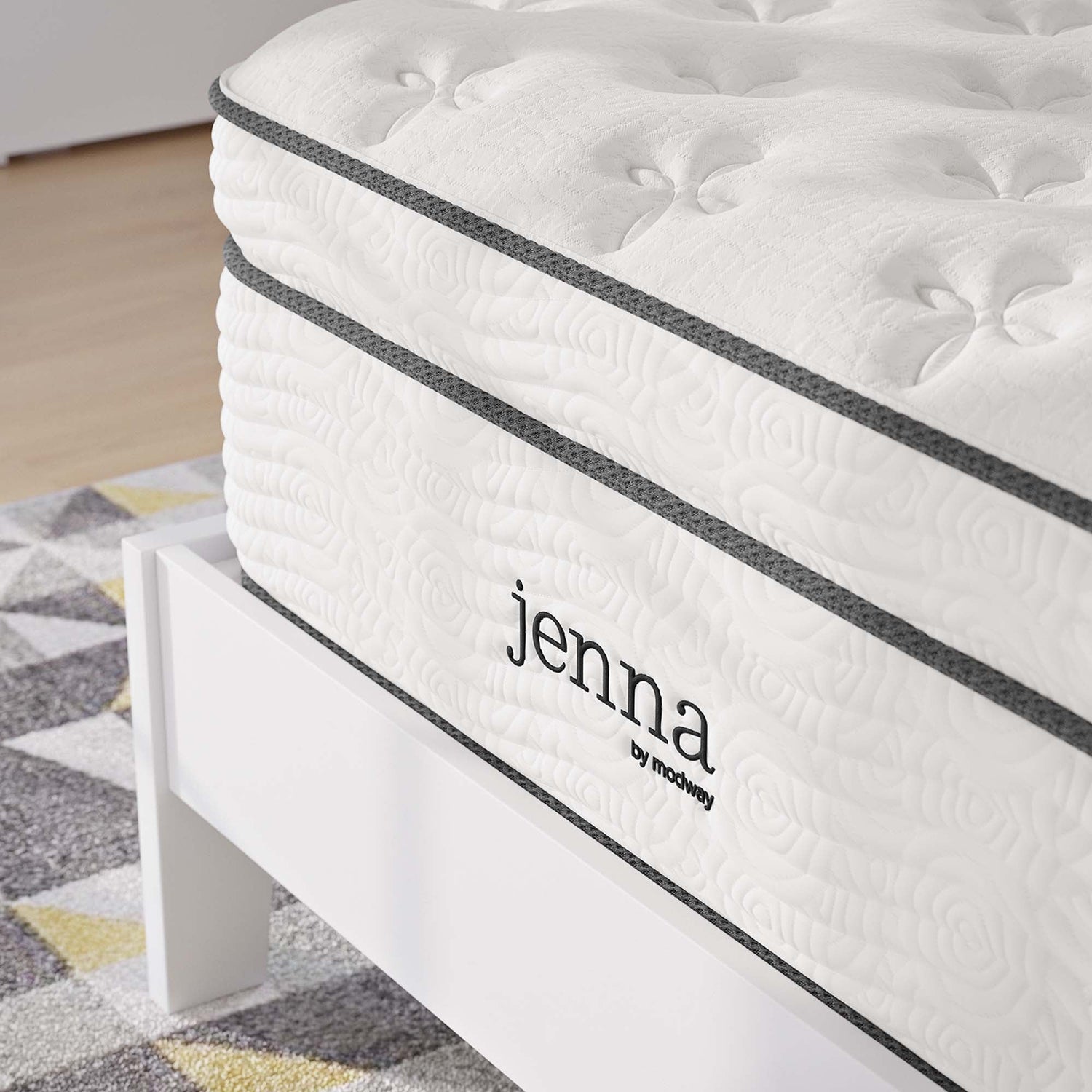 Jenna Innerspring and Foam Mattress by Modway