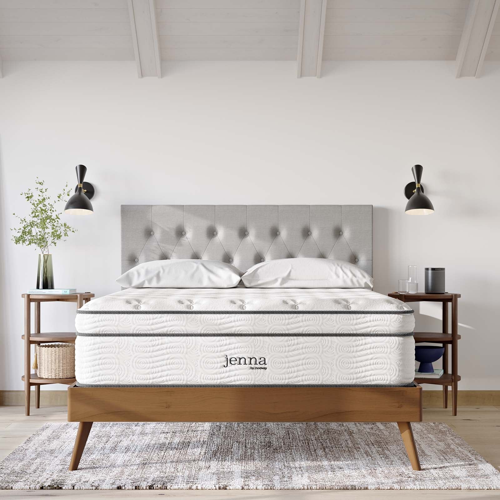 Jenna Innerspring and Foam Mattress By HouseBean