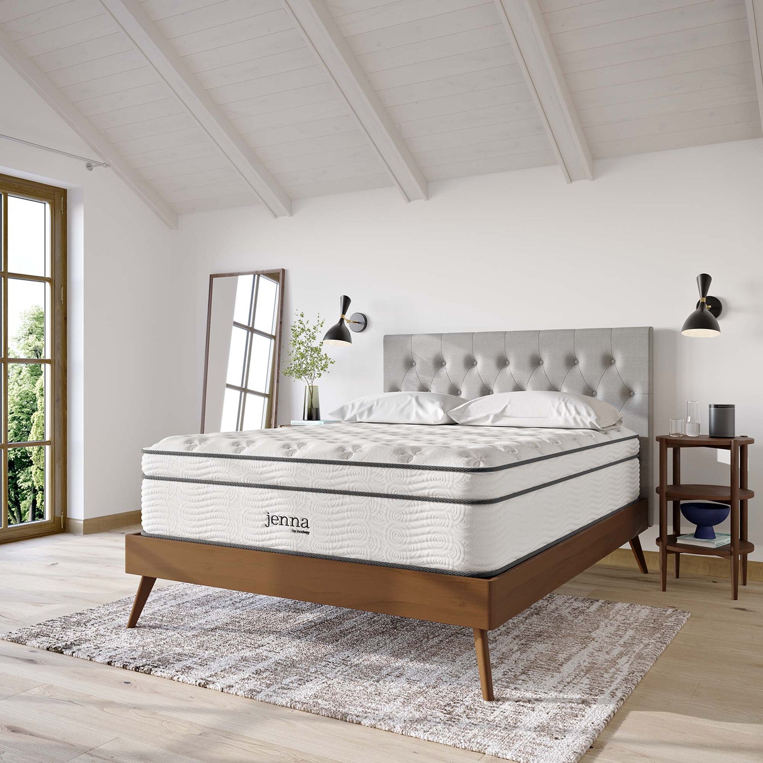 Jenna Innerspring and Foam Mattress by Modway