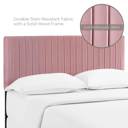 Keira  Performance Velvet Headboard By HouseBean