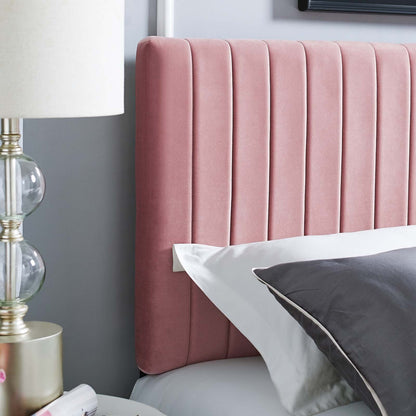 Keira  Performance Velvet Headboard By HouseBean