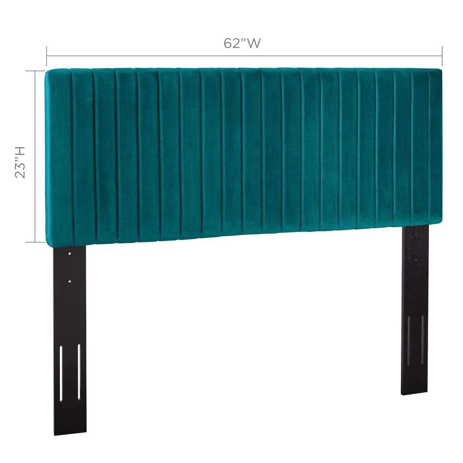 Keira  Performance Velvet Headboard By HouseBean