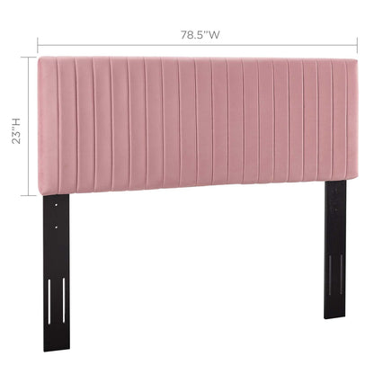 Keira  Performance Velvet Headboard By HouseBean