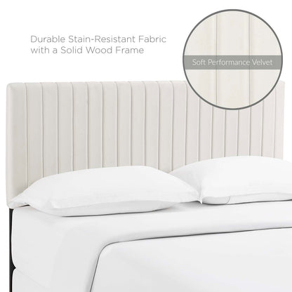 Keira  Performance Velvet Headboard By HouseBean