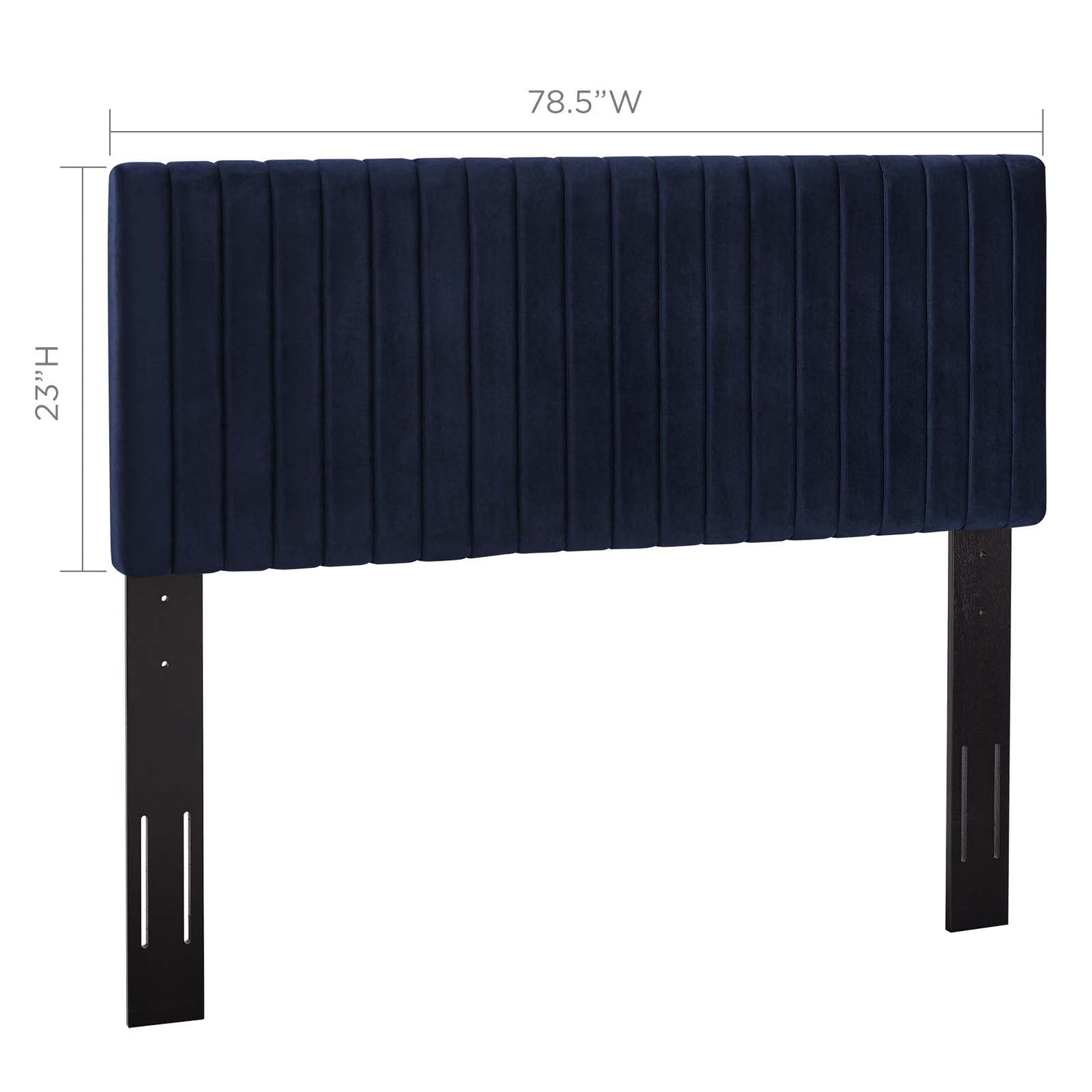 Keira  Performance Velvet Headboard By HouseBean