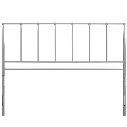 Kiana Metal Stainless Steel Headboard by Modway
