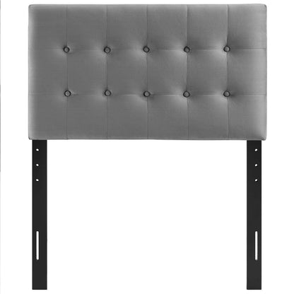 Emily Tufted Performance Velvet Headboard By HouseBean