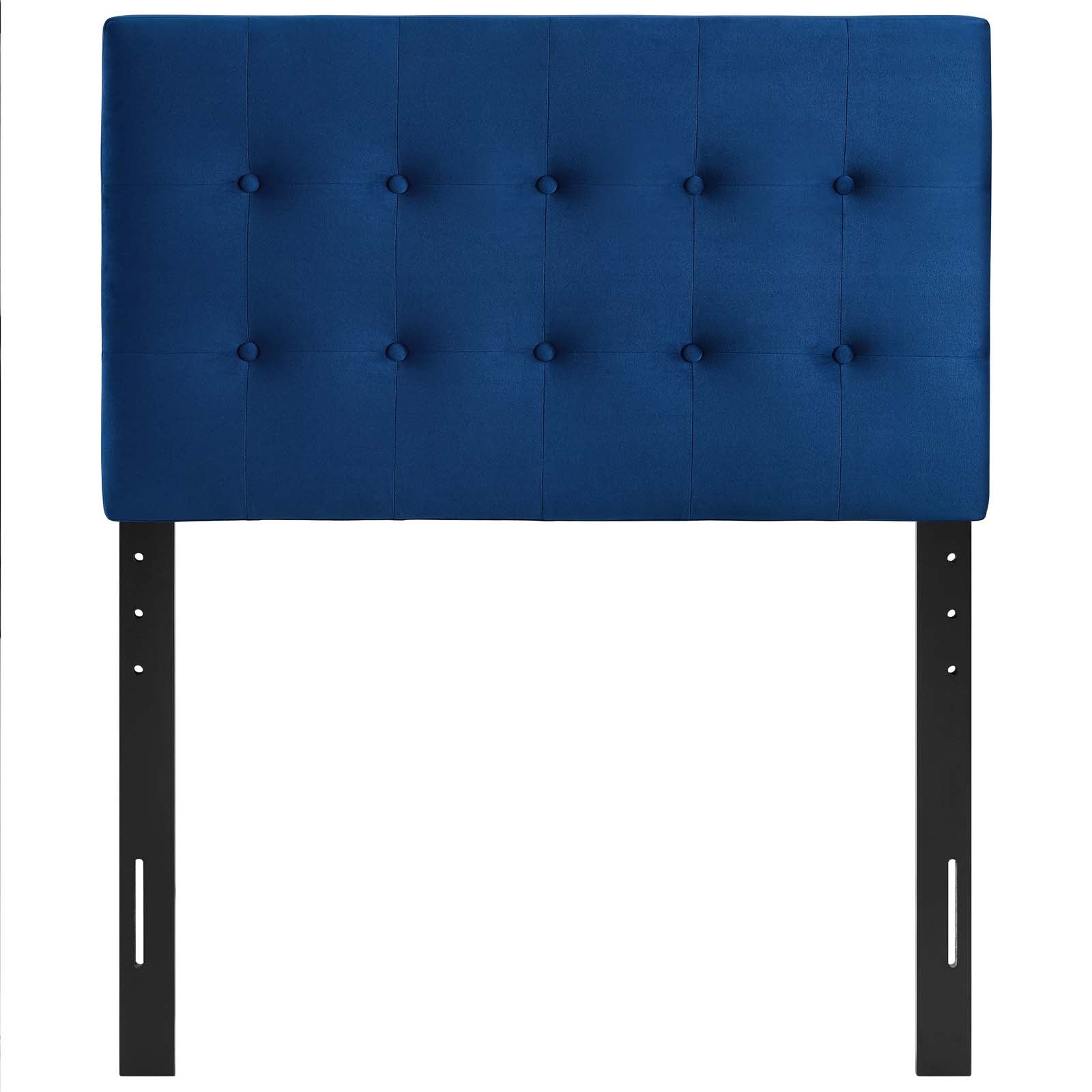 Emily Tufted Performance Velvet Headboard By HouseBean