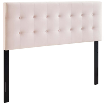 Emily Tufted Performance Velvet Headboard By HouseBean