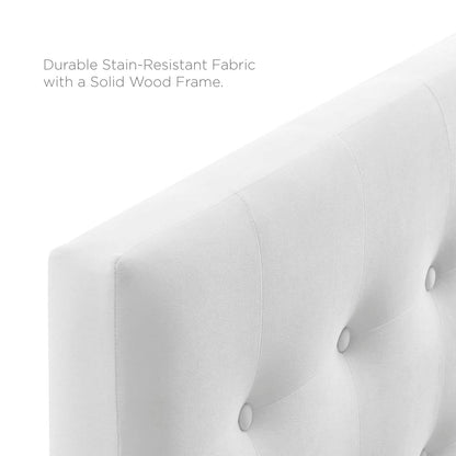 Emily Tufted Performance Velvet Headboard By HouseBean