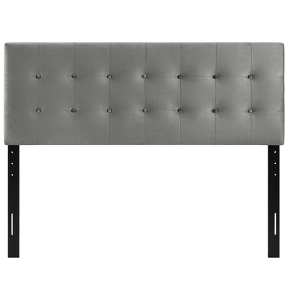 Emily Tufted Performance Velvet Headboard By HouseBean