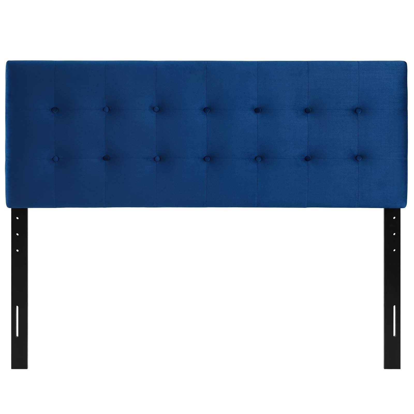 Emily Tufted Performance Velvet Headboard By HouseBean