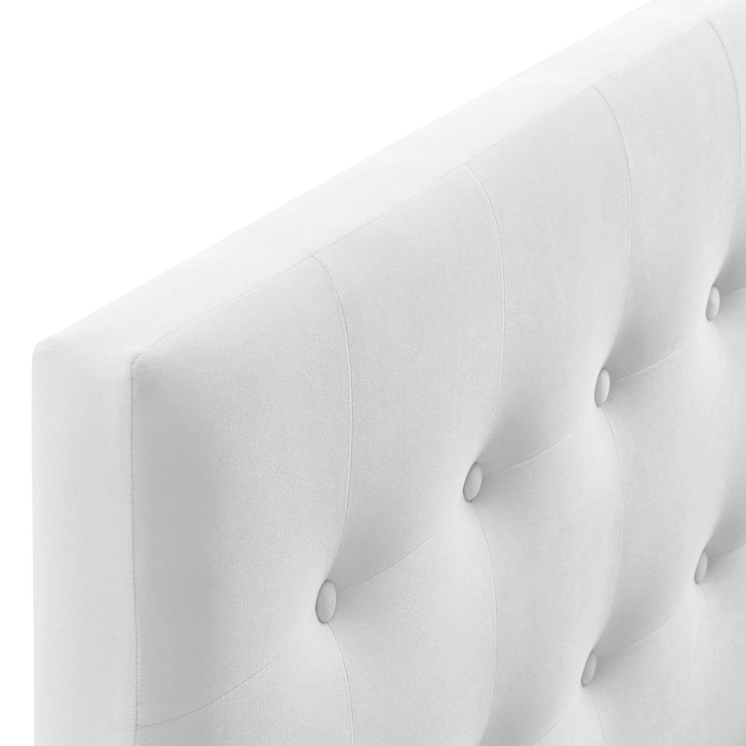 Emily Tufted Performance Velvet Headboard By HouseBean