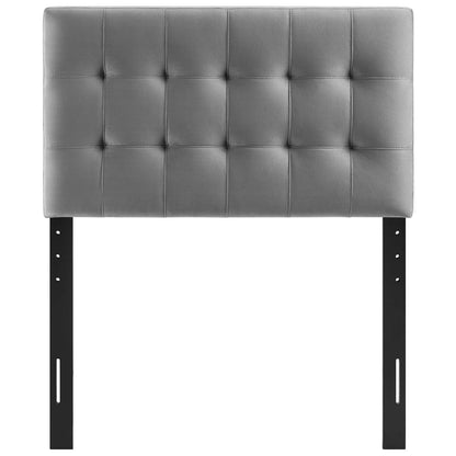 Lily Biscuit Tufted Performance Velvet Headboard By HouseBean