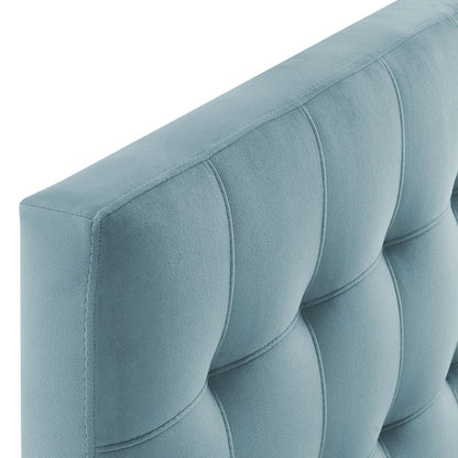 Lily Biscuit Tufted Performance Velvet Headboard By HouseBean