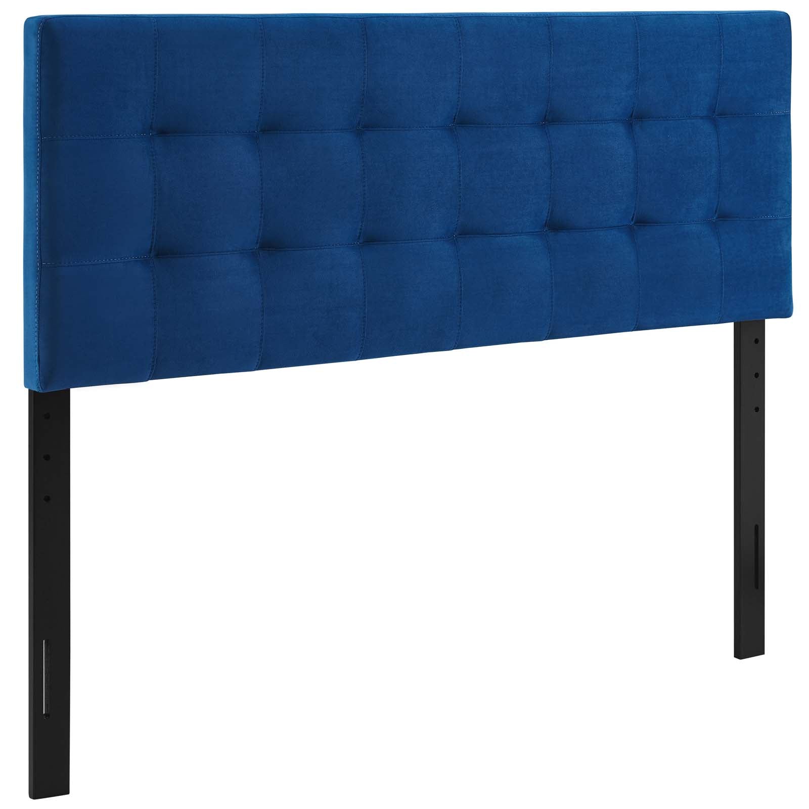 Lily Biscuit Tufted Performance Velvet Headboard By HouseBean