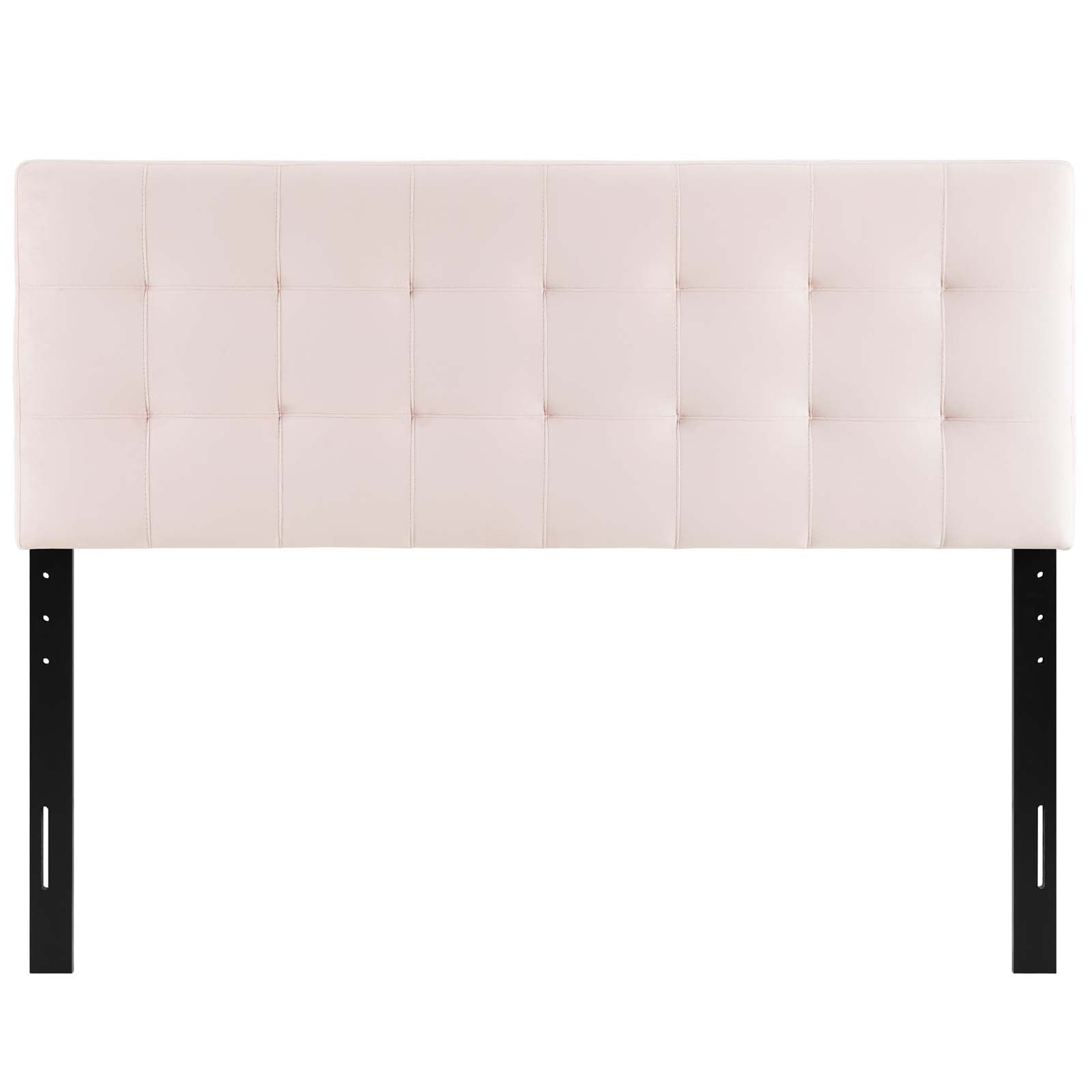 Lily Biscuit Tufted Performance Velvet Headboard By HouseBean