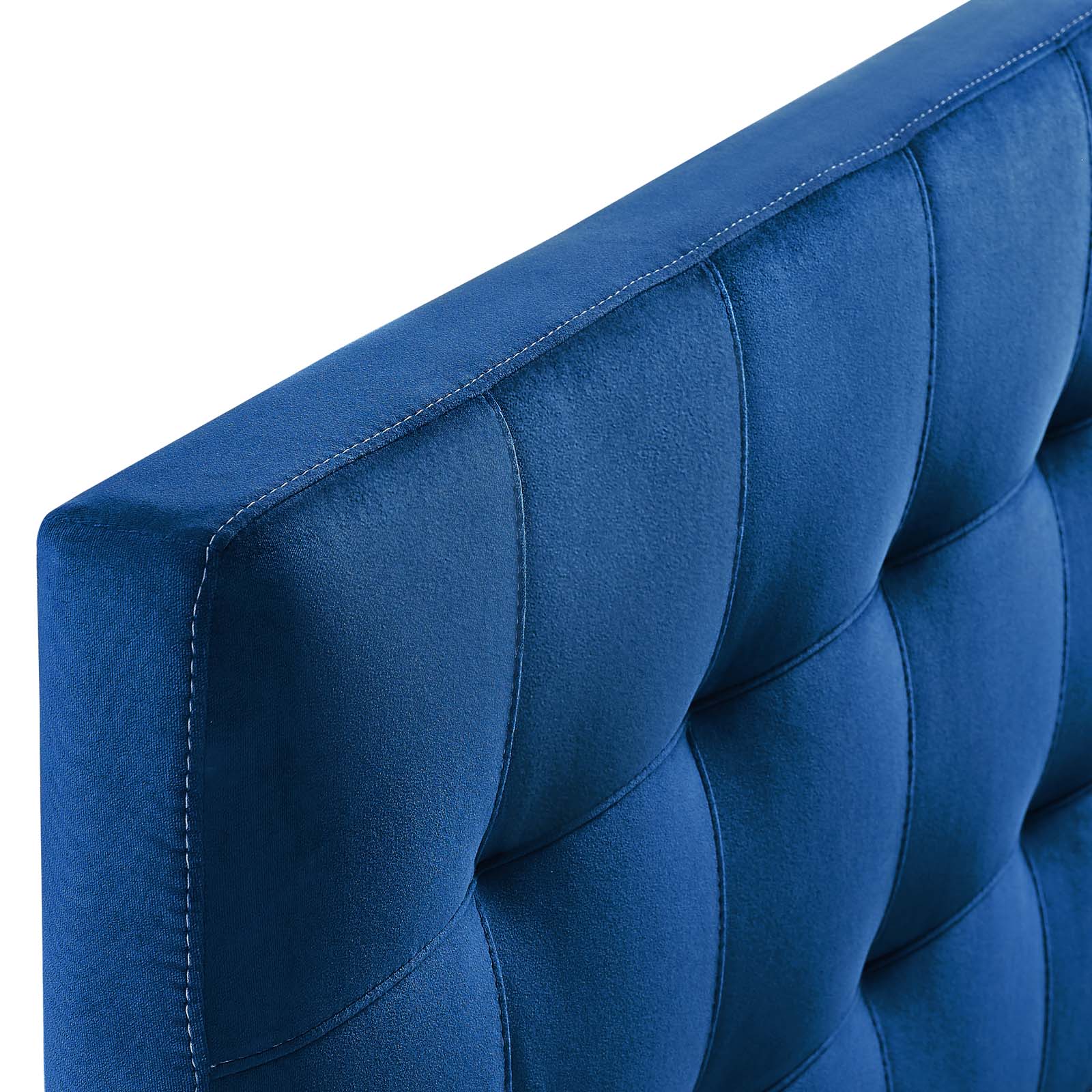 Lily Biscuit Tufted Performance Velvet Headboard By HouseBean