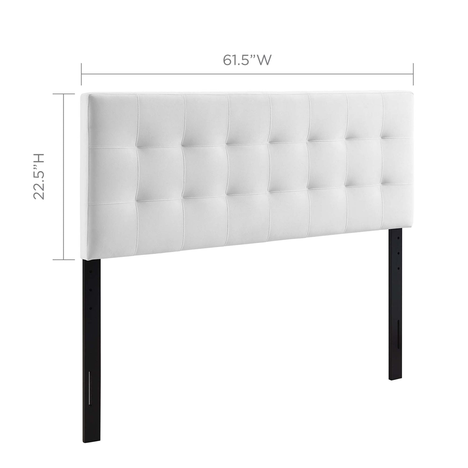 Lily Biscuit Tufted Performance Velvet Headboard by Modway